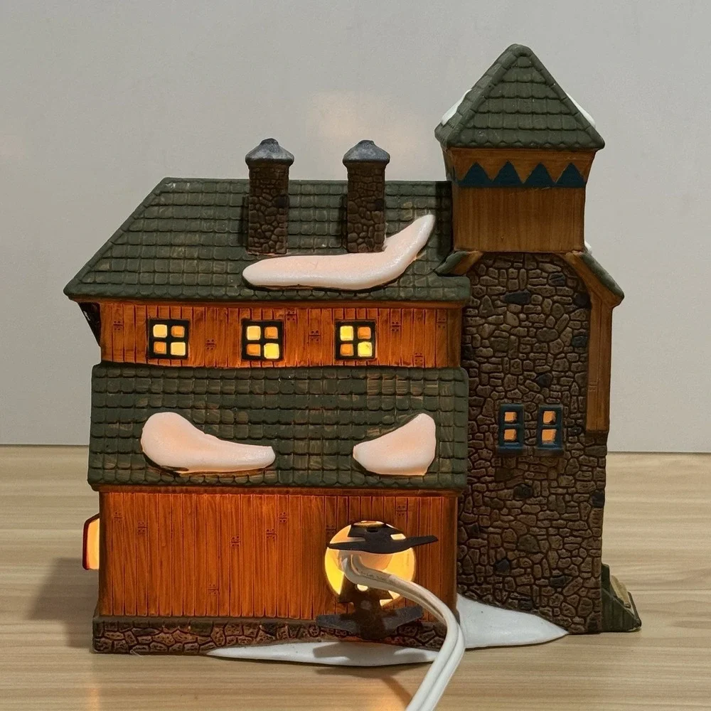 Dept 56 New England Village Series Mc Grebe Cutters & Sleighs Box & Light 5640-5 - Picture 6 of 16